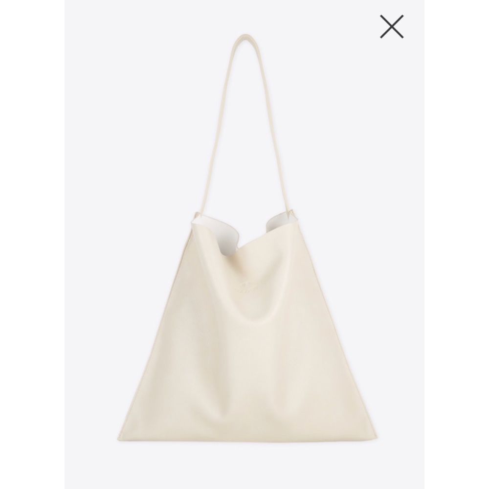 Oak + Fort Beige Vegan Leather Tote Bag
